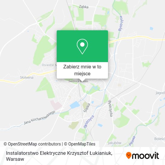 Mapa Instalatorstwo Elektryczne Krzysztof Łukianiuk