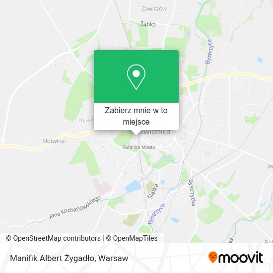 Mapa Manifik Albert Żygadło