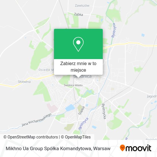 Mapa Mikhno Ua Group Spółka Komandytowa