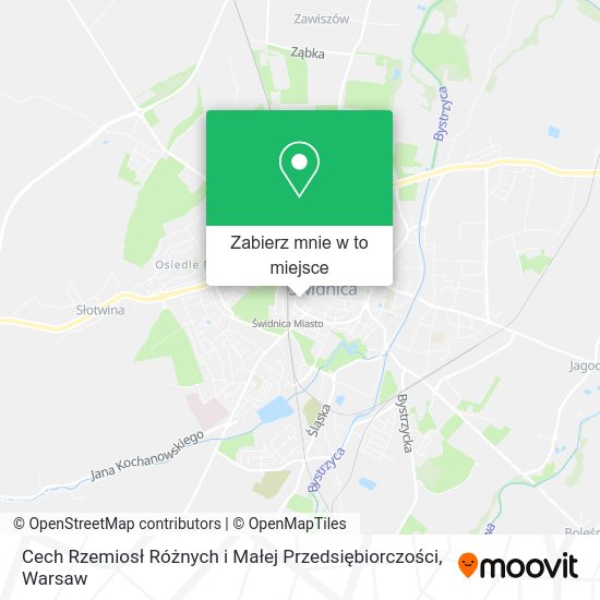 Mapa Cech Rzemiosł Różnych i Małej Przedsiębiorczości