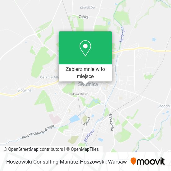 Mapa Hoszowski Consulting Mariusz Hoszowski