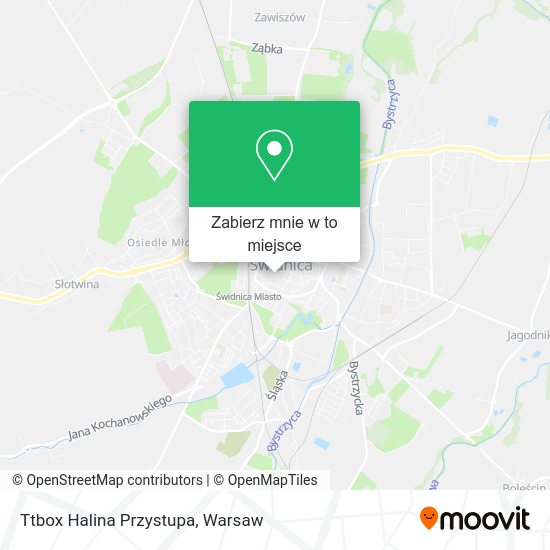 Mapa Ttbox Halina Przystupa