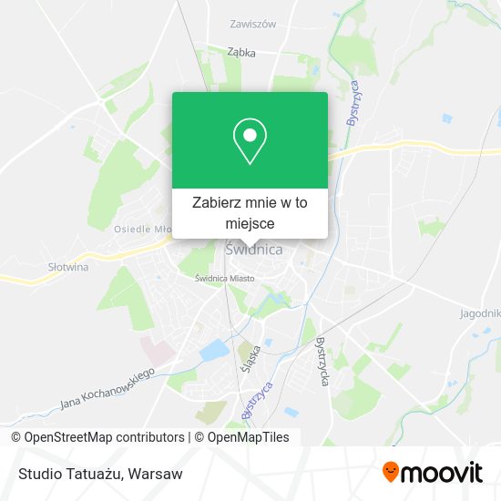 Mapa Studio Tatuażu