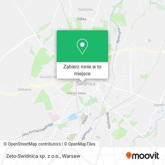 Mapa Zeto-Swidnica sp. z o.o.