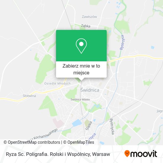 Mapa Ryza Sc. Poligrafia. Rolski i Wspólnicy