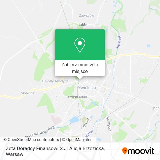 Mapa Zeta Doradcy Finansowi S.J. Alicja Brzezicka