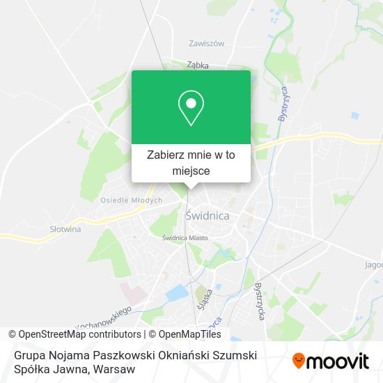Mapa Grupa Nojama Paszkowski Okniański Szumski Spółka Jawna