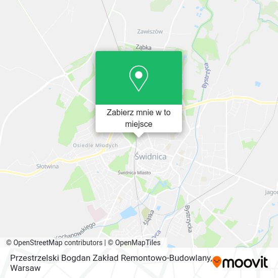 Mapa Przestrzelski Bogdan Zakład Remontowo-Budowlany