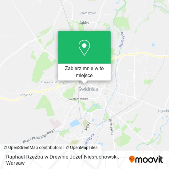 Mapa Raphael Rzeźba w Drewnie Józef Niesłuchowski