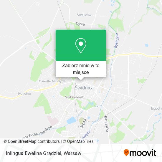 Mapa Inlingua Ewelina Grądziel