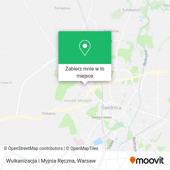 Mapa Wulkanizacja i Myjnia Ręczna