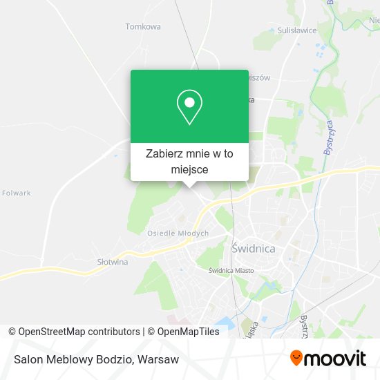 Mapa Salon Meblowy Bodzio