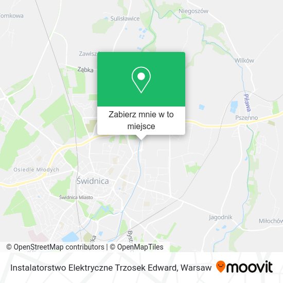 Mapa Instalatorstwo Elektryczne Trzosek Edward