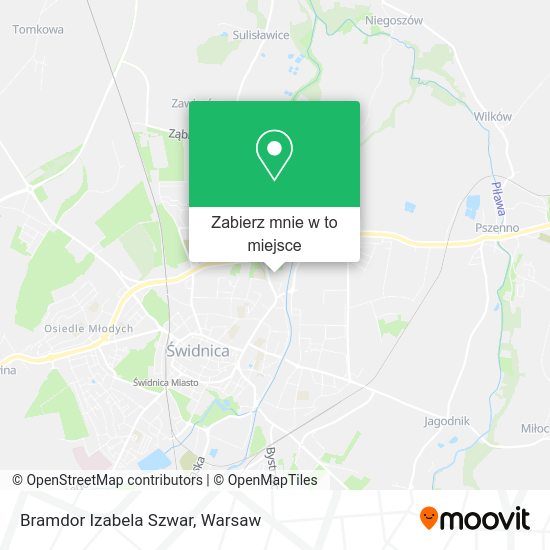 Mapa Bramdor Izabela Szwar