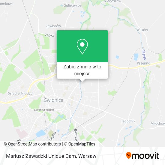 Mapa Mariusz Zawadzki Unique Cam