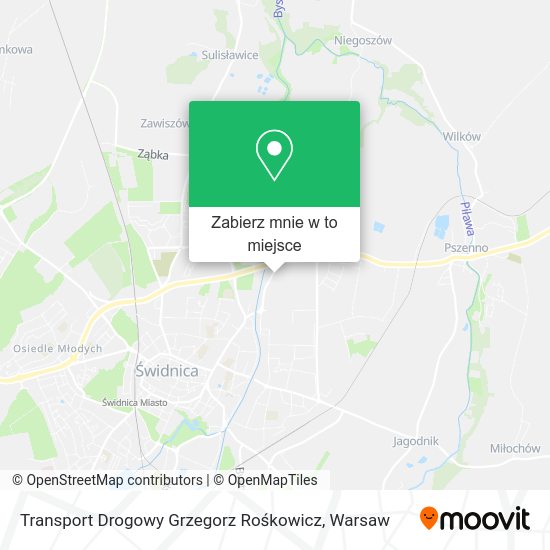 Mapa Transport Drogowy Grzegorz Rośkowicz