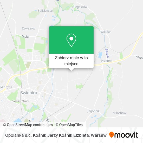 Mapa Opolanka s.c. Kośnik Jerzy Kośnik Elżbieta