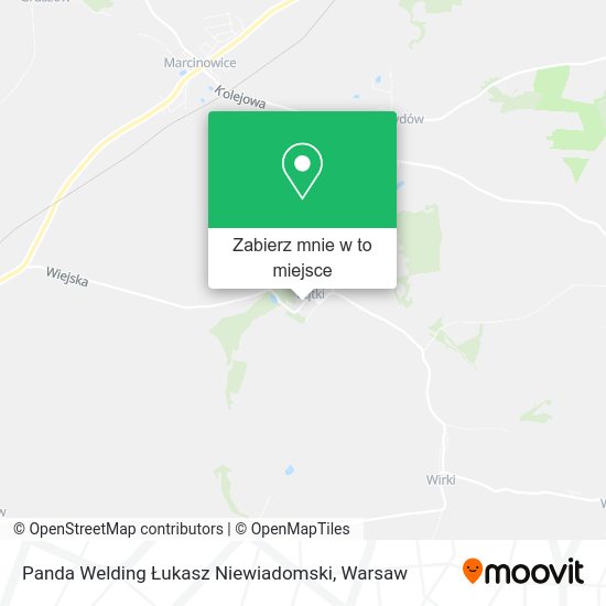 Mapa Panda Welding Łukasz Niewiadomski