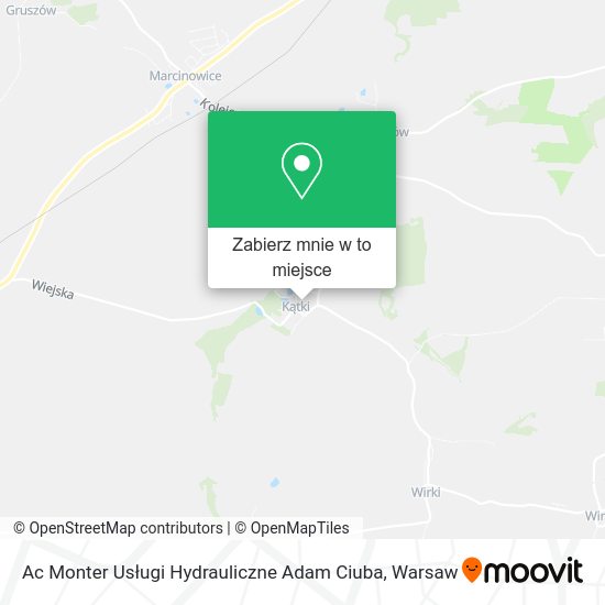 Mapa Ac Monter Usługi Hydrauliczne Adam Ciuba