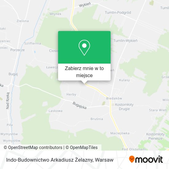 Mapa Indo-Budownictwo Arkadiusz Żelazny