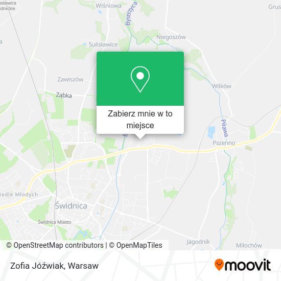 Mapa Zofia Jóźwiak