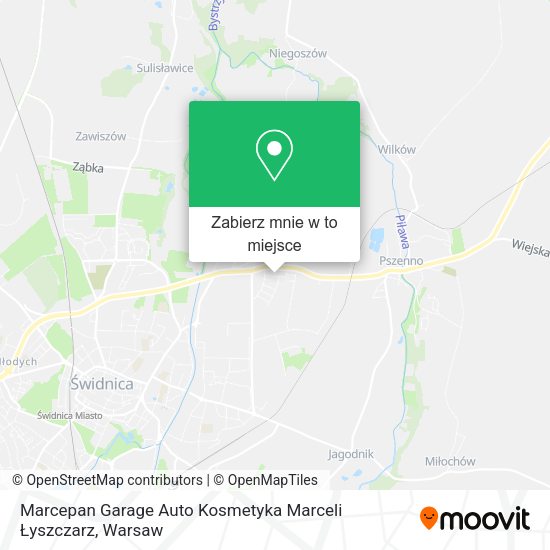 Mapa Marcepan Garage Auto Kosmetyka Marceli Łyszczarz