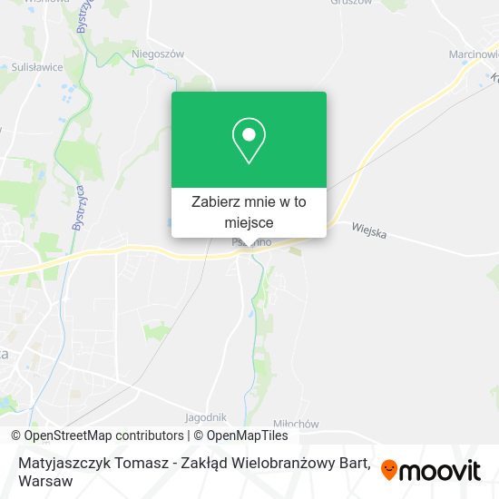 Mapa Matyjaszczyk Tomasz - Zakłąd Wielobranżowy Bart