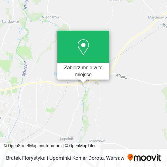 Mapa Bratek Florystyka i Upominki Kohler Dorota