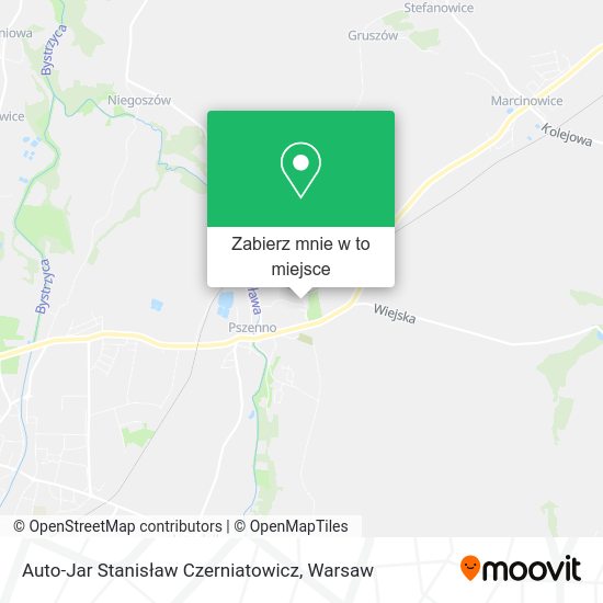 Mapa Auto-Jar Stanisław Czerniatowicz