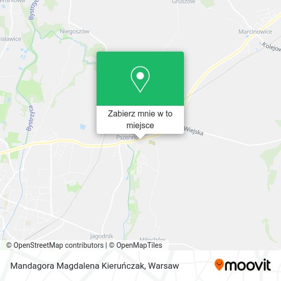 Mapa Mandagora Magdalena Kieruńczak