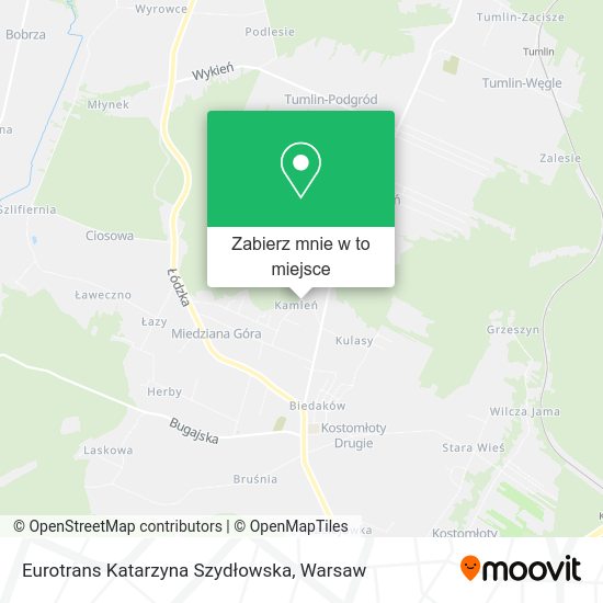 Mapa Eurotrans Katarzyna Szydłowska