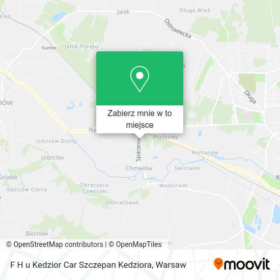 Mapa F H u Kedzior Car Szczepan Kedziora