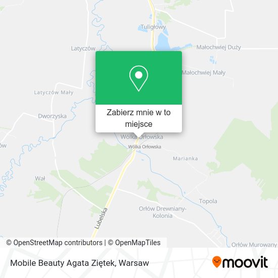 Mapa Mobile Beauty Agata Ziętek