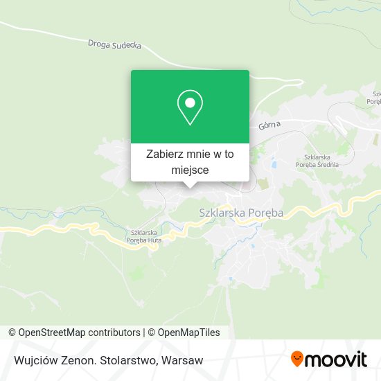 Mapa Wujciów Zenon. Stolarstwo