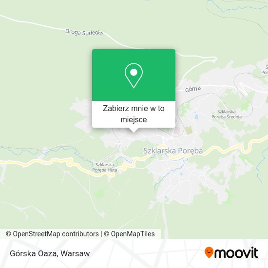 Mapa Górska Oaza