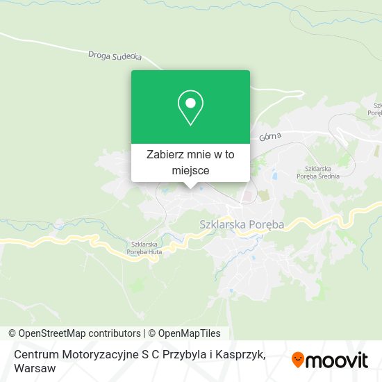 Mapa Centrum Motoryzacyjne S C Przybyla i Kasprzyk