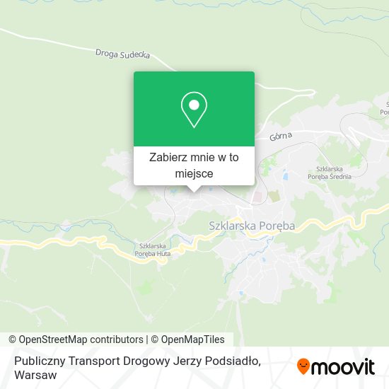 Mapa Publiczny Transport Drogowy Jerzy Podsiadło