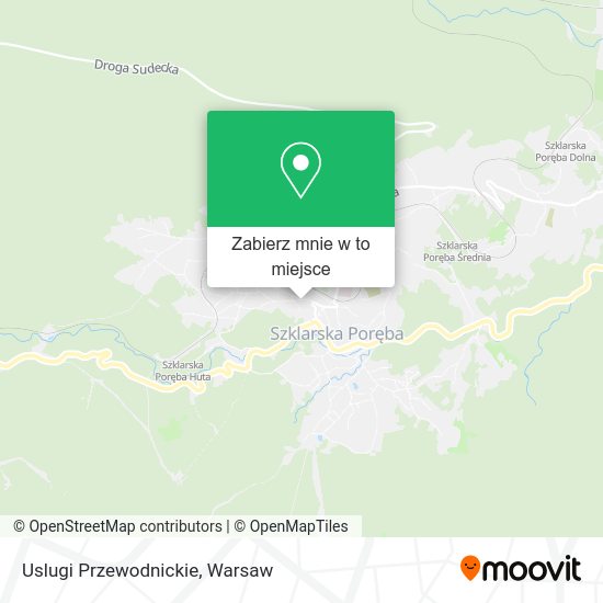 Mapa Uslugi Przewodnickie