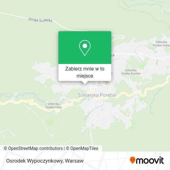 Mapa Osrodek Wypoczynkowy