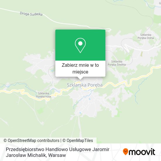 Mapa Przedsiębiorstwo Handlowo Usługowe Jaromir Jarosław Michalik