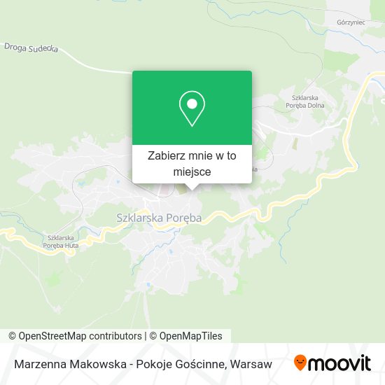 Mapa Marzenna Makowska - Pokoje Gościnne