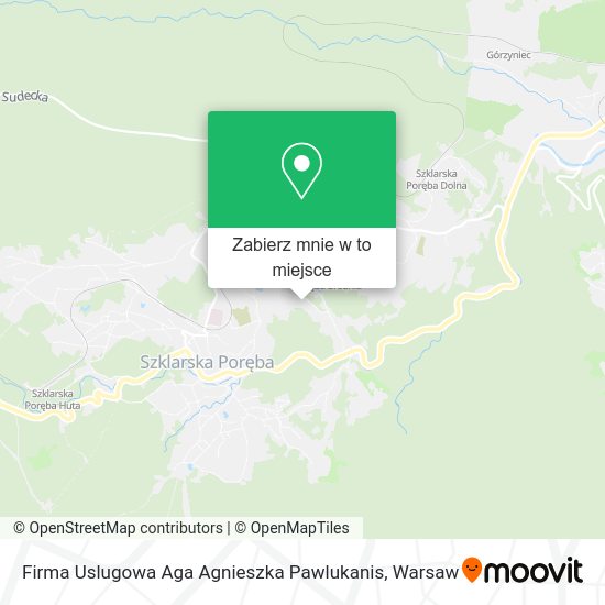 Mapa Firma Uslugowa Aga Agnieszka Pawlukanis