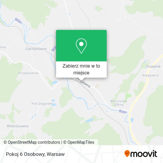 Mapa Pokoj 6 Osobowy