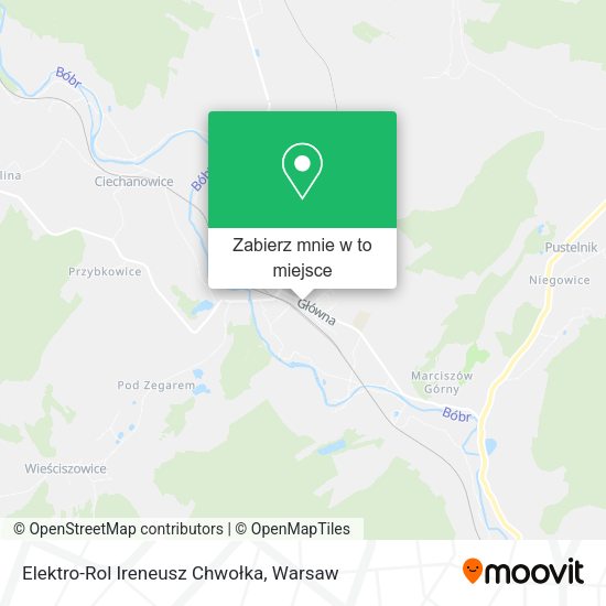 Mapa Elektro-Rol Ireneusz Chwołka