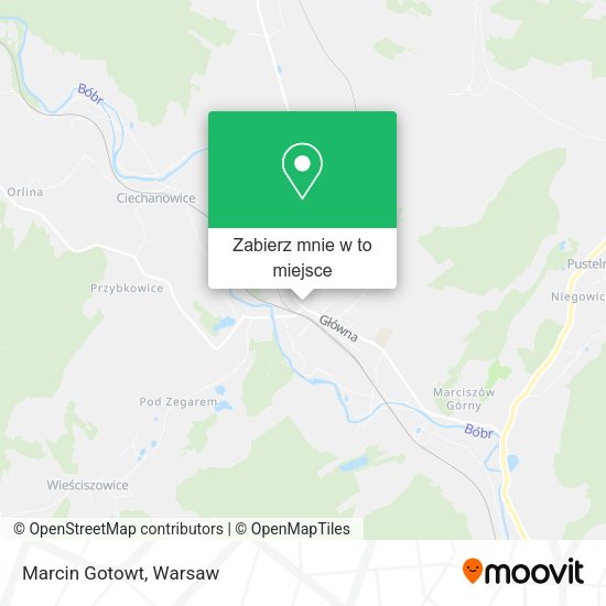 Mapa Marcin Gotowt