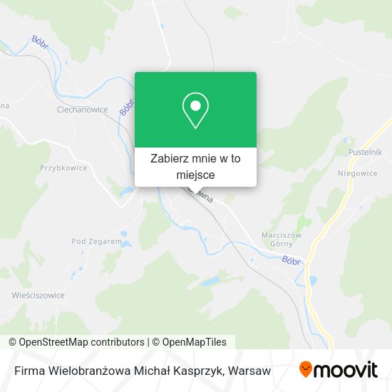 Mapa Firma Wielobranżowa Michał Kasprzyk