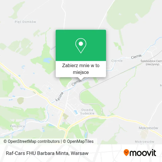 Mapa Raf-Cars FHU Barbara Minta