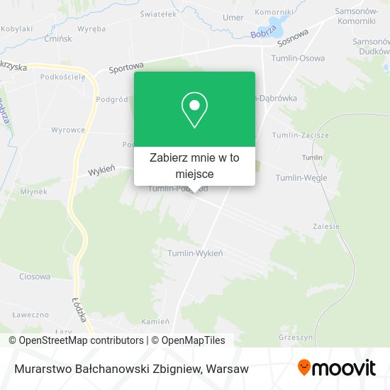 Mapa Murarstwo Bałchanowski Zbigniew