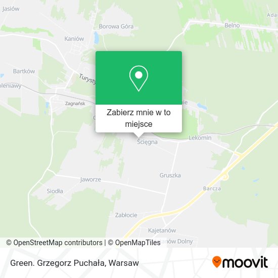 Mapa Green. Grzegorz Puchała