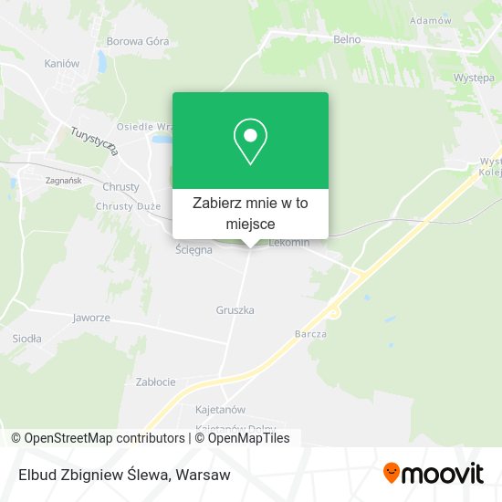 Mapa Elbud Zbigniew Ślewa